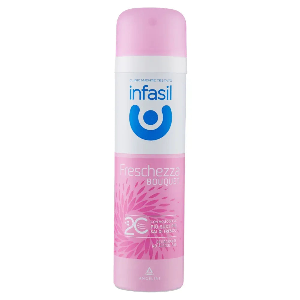 INFASIL FRESCHEZZA BOUQUET DEO SPRAY 150 ML - Profumeria Cera