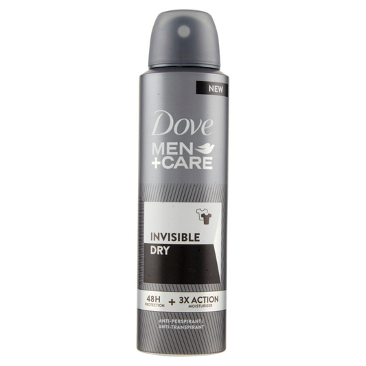 DOVE MEN CARE INVISIBLE DRY DEO SPRAY UOMO 150 ML