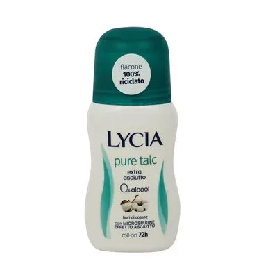 LYCIA PURE TALC DEO ROLL-ON ASCELLARE 50 ML - Profumeria Cera