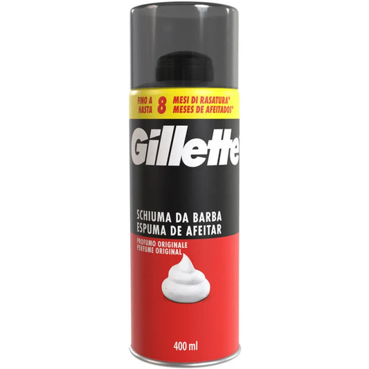 GILLETTE CLASSICA SCHIUMA BARBA 400 ML