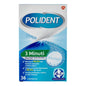 POLIDENT 3 MINUTI PULITORE QUOTIDIANO PER PROTESI IN COMPRESSE 36 PZ - Profumeria Cera