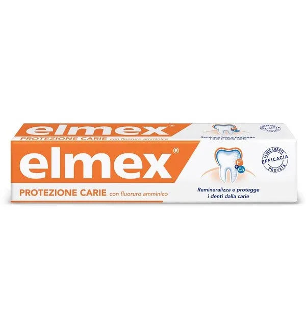 ELMEX PROTEZIONE CARIE DENTIFRICIO 75 ML - Profumeria Cera