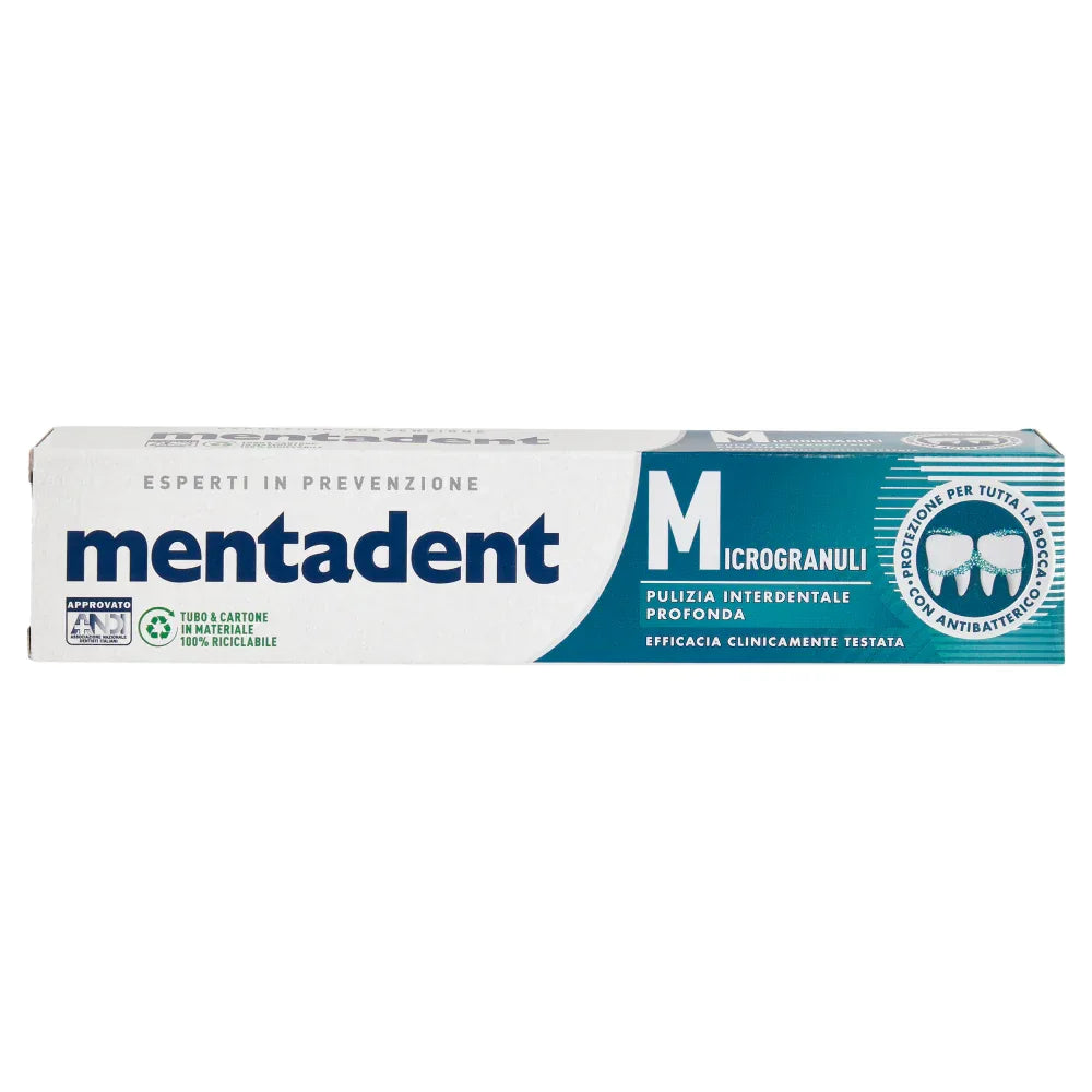 MENTADENT MICROGRANULI DENTIFRICIO 75 ML - Profumeria Cera