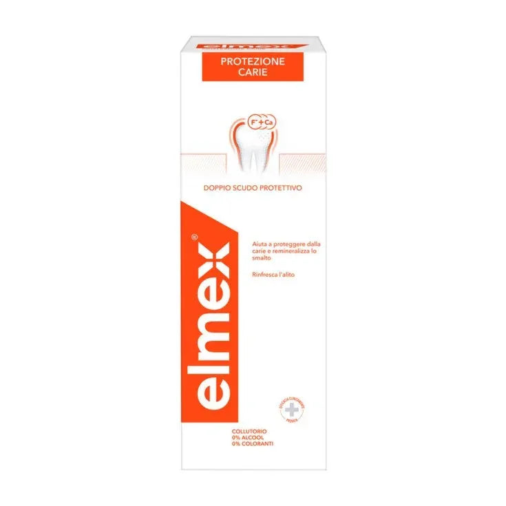 ELMEX PROTEZIONE CARIE COLLUTORIO 400 ML - Profumeria Cera