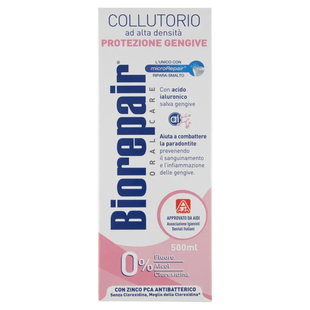 BIOREPAIR PROTEZIONE GENGIVE COLLUTORIO 500 ML - Profumeria Cera