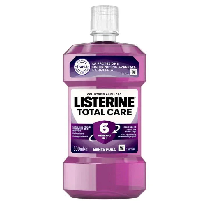 LISTERINE TOTAL CARE GUSTO DELICATO COLLUTORIO 500 ML - Profumeria Cera
