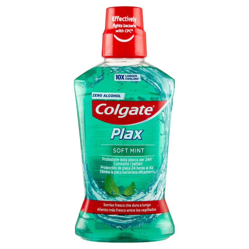COLGATE PLAX SOFT MINT COLLUTORIO 500 ML - Profumeria Cera