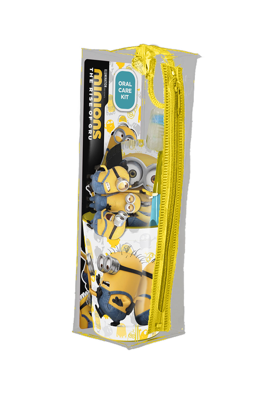 POCHETTE DESPICABLE ME 4 KIT PULIZIA DENTI PER BAMBINI