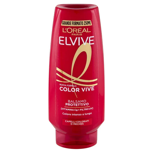 L'OREAL ELVIVE COLOR-VIVE BALSAMO PER CAPELLI COLORATI 250 ML - Profumeria Cera
