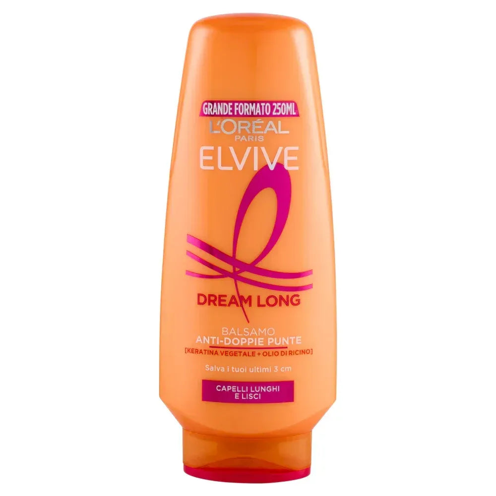 L'OREAL ELVIVE DREAM LONG BALSAMO PER CAPELLI LUNGHI E LISCI 250 ML - Profumeria Cera