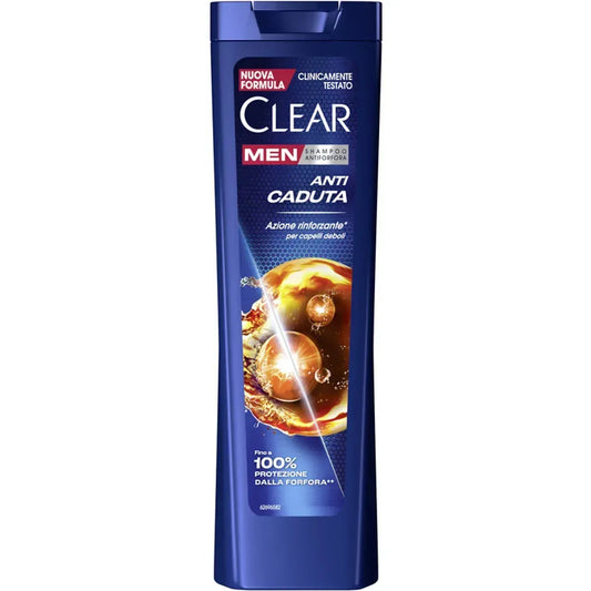 CLEAR MEN ANTI CADUTA SHAMPOO PER CAPELLI DEBOLI 225 ML - Profumeria Cera