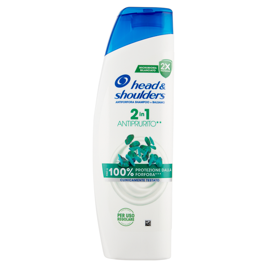 HEAD & SHOULDERS SHAMPOO ANTIPRURITO ANTIFORFORA 2 IN 1 250 ML