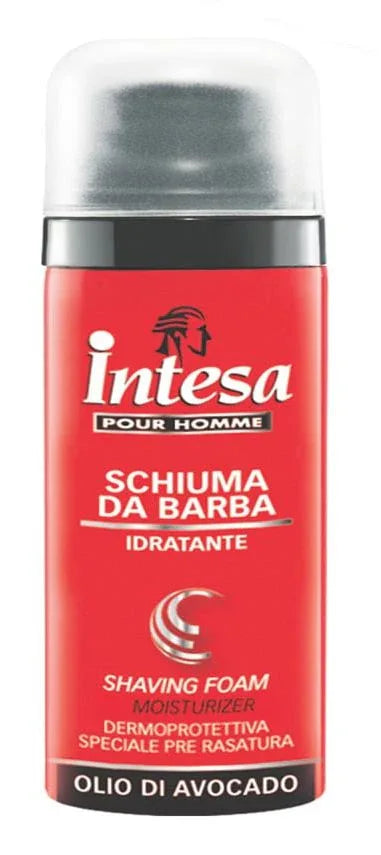 INTESA AVOCADO SCHIUMA BARBA MINI FORMATO VIAGGIO 50 ML - Profumeria Cera
