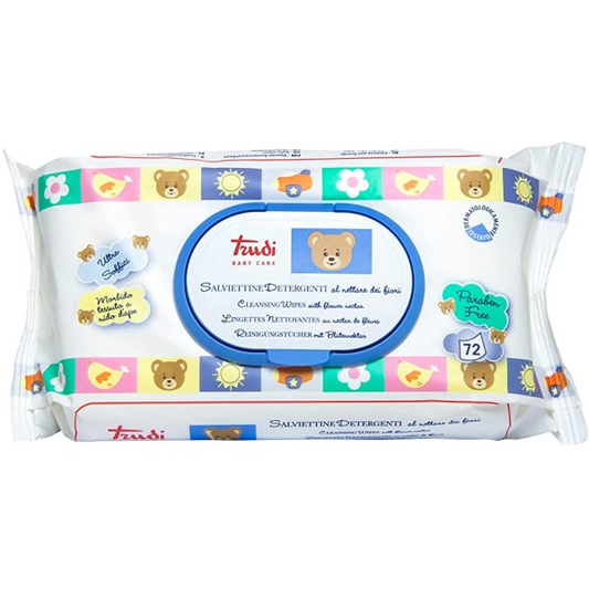 TRUDI SALVIETTINE DETERGENTI BAMBINI 72 PZ