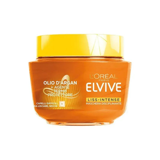 L'OREAL ELVIVE LISS-INTENSE MASCHERA PER CAPELLI LISCI 300 ML - Profumeria Cera