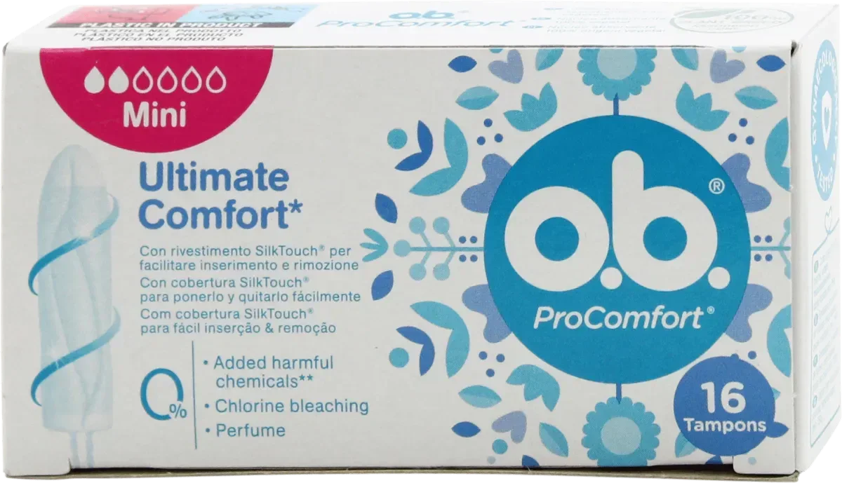 O.B. ASSORBENTI INTERNI MINI 16 PZ - Profumeria Cera