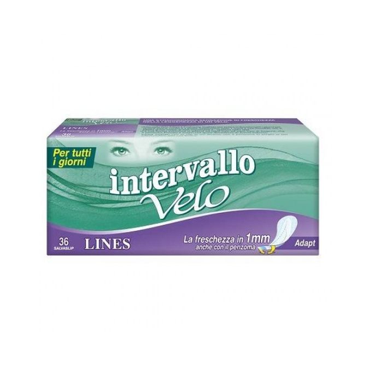 LINES INTERVALLO VELO  SALVASLIP DISTESI 36 PZ