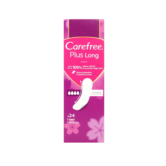 CAREFREE PLUS LONG SALVASLIP DISTESI 24 PZ