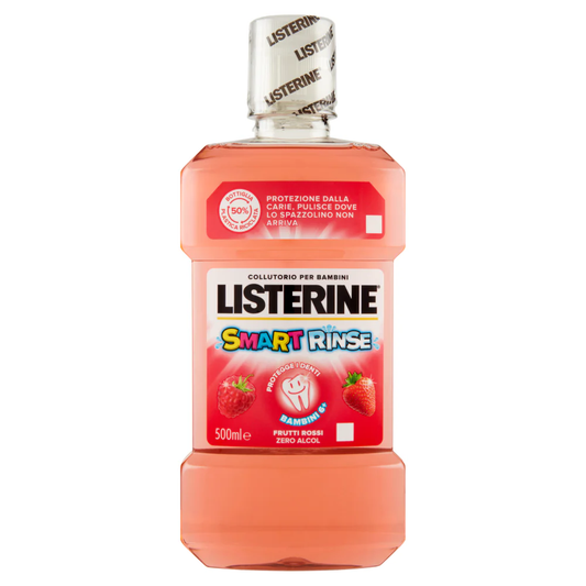 LISTERINE SMART RINSE COLLUTORIO PER BAMBINI  500 ML