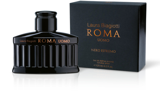 LAURA BIAGIOTTI ROMA NERO ESTREMO EDP INTENSE UOMO 125 ML