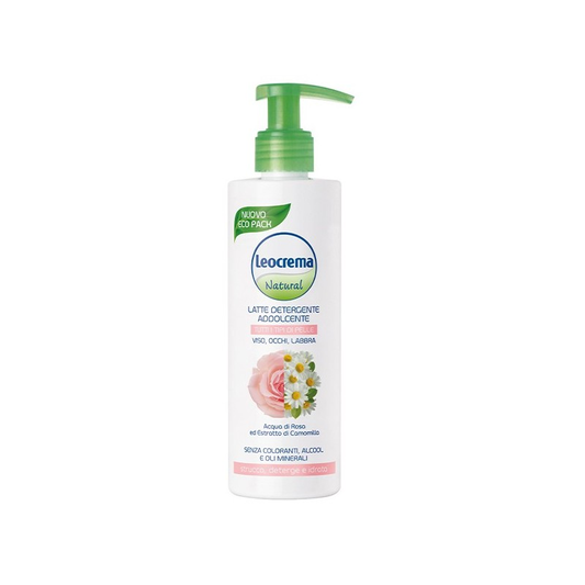 LEOCREMA NATURAL LATTE DETERGENTE ADDOLCENTE 250 ML