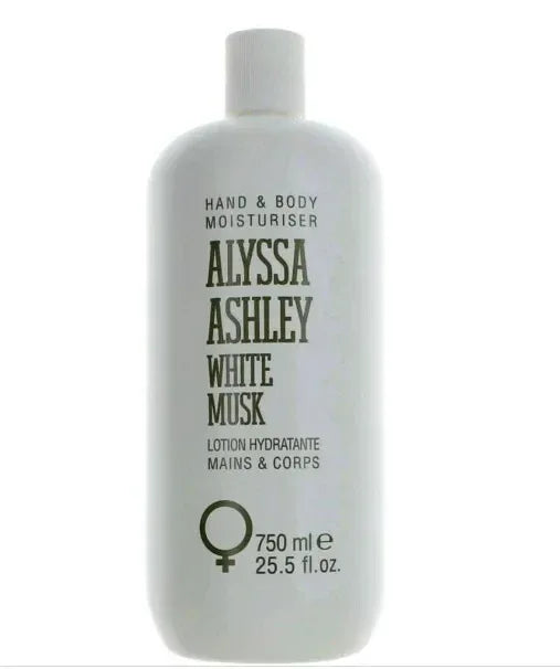 WHITE MUSK BY ALYSSA ASHLEY LATTE CORPO 750 ML - Profumeria Cera