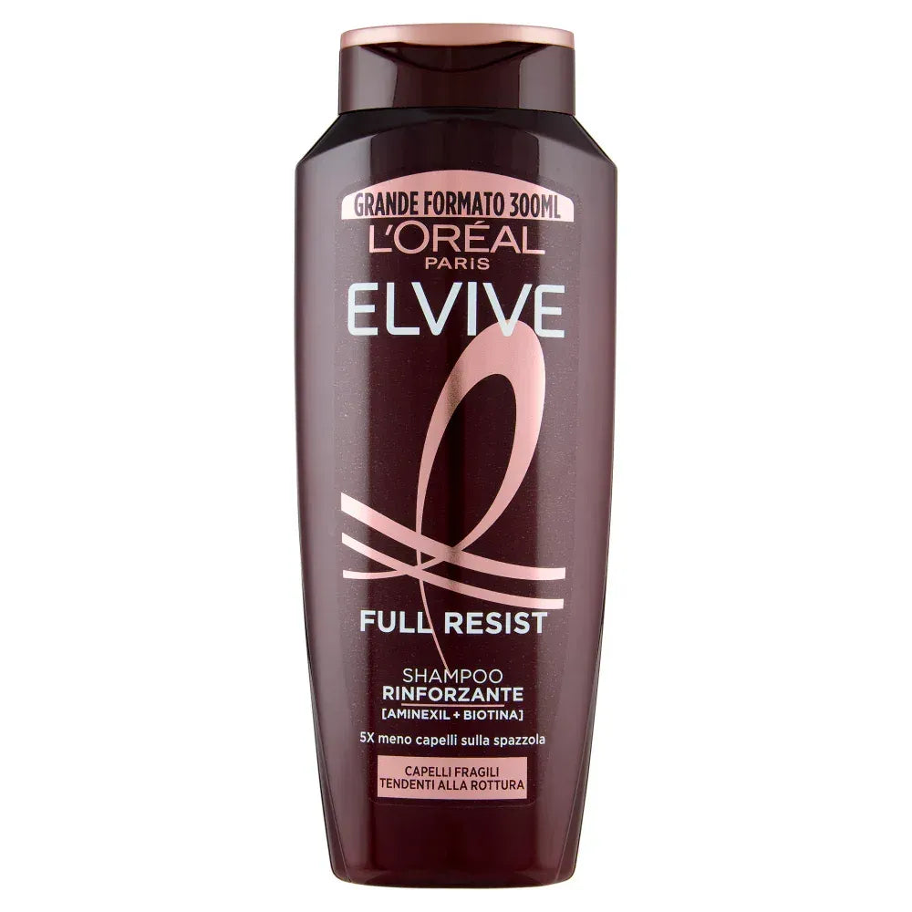 L'OREAL ELVIVE FULL RESIST SHAMPOO PER CAPELLI FRAGILI 300 ML - Profumeria Cera