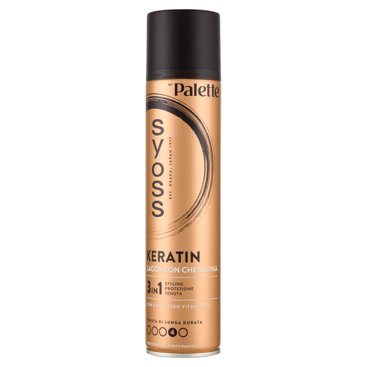 PALETTE SYOSS KERATIN LACCA PER CAPELLI 300 ML