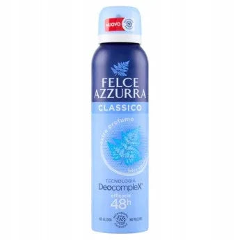 FELCE AZZURRA CLASSICO DEODORANTE CORPO SPRAY 125 ML - Profumeria Cera
