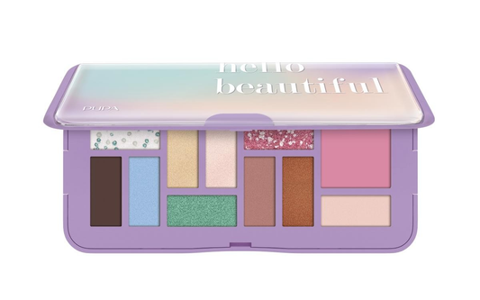 PUPA PALETTE M LIFE IN COLOR LILAC 2