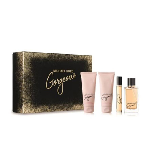 MICHAEL KORS GORGEOUS CONFEZIONE REGALO DONNA EDP 100 ML+LATTE CORPO 100 ML+MINI TAGLIA