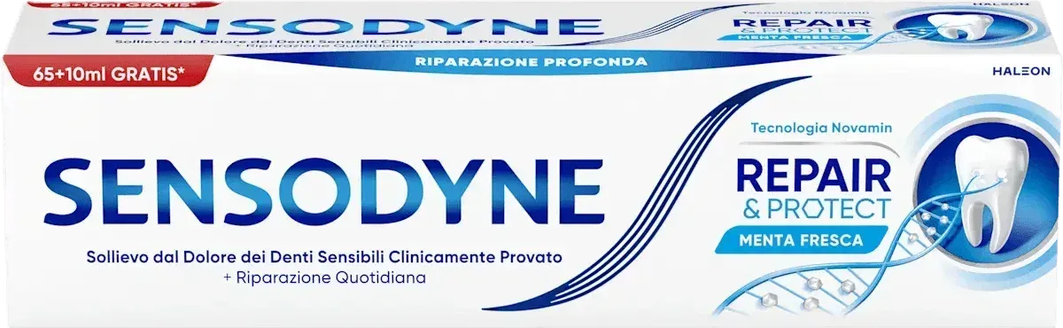 SENSODYNE REPAIR & PROTECT DENTIFRICIO 75 ML - Profumeria Cera