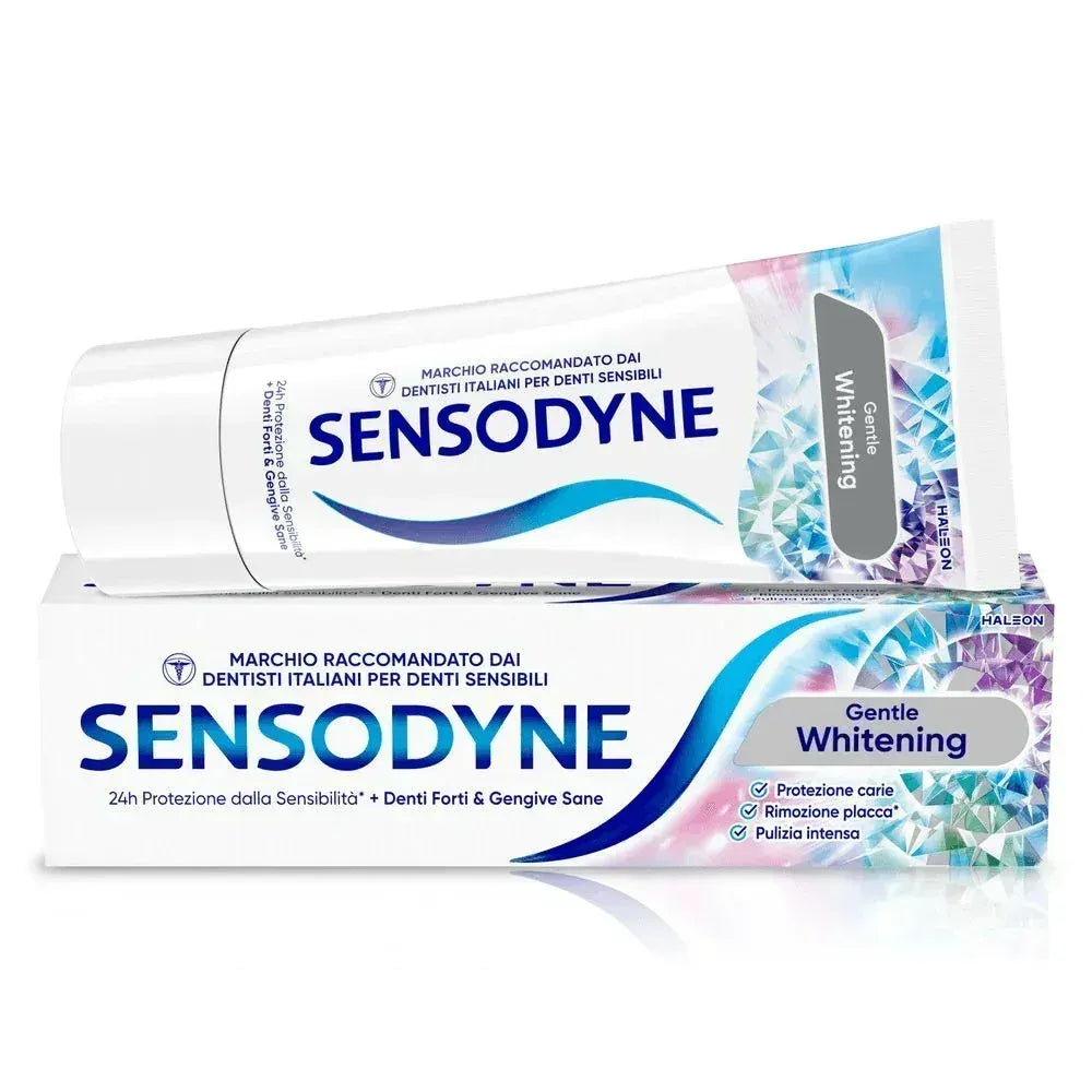 SENSODYNE GENTLE WHITENING DENTIFRICIO 75 ML - Profumeria Cera