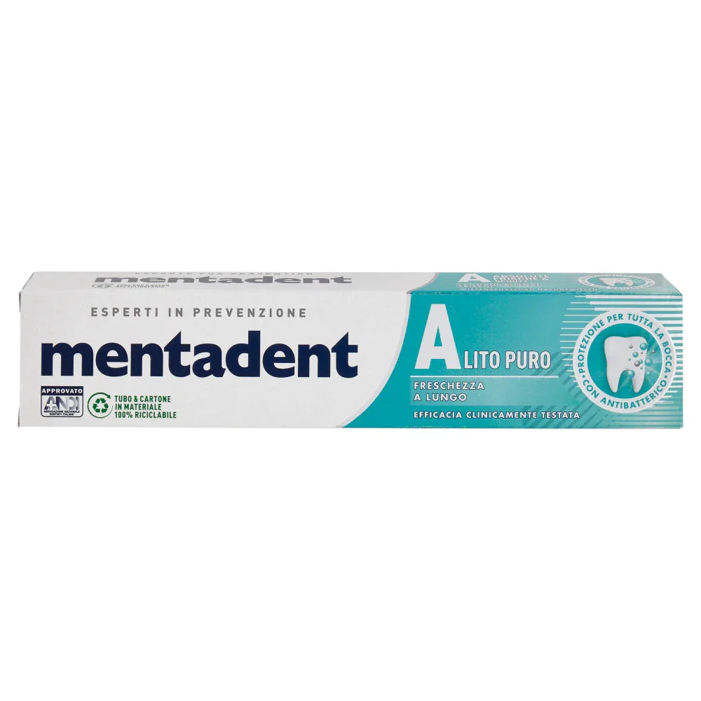 MENTADENT ALITO PURO DENTIFRICIO 75 ML - Profumeria Cera