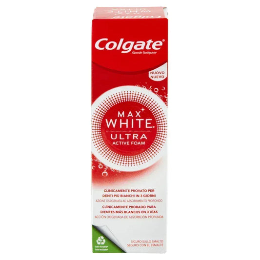 COLGATE MAX WHITE ULTRA DENTIFRICIO 50 ML - Profumeria Cera