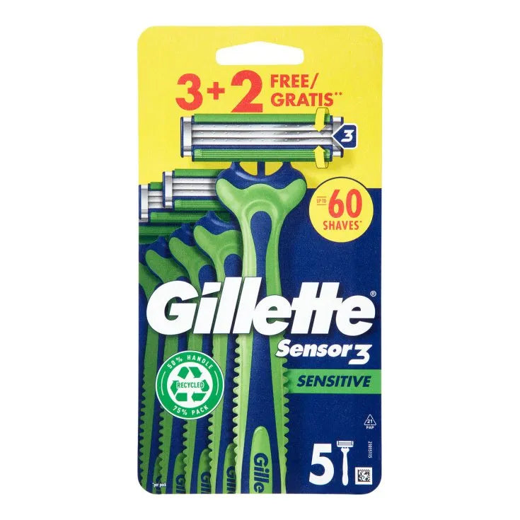 GILLETTE SENSOR 3 COMFORT LAMETTE 5 PZ