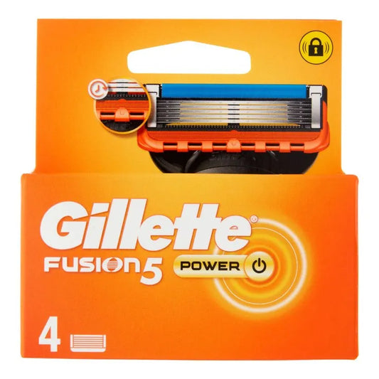 GILLETTE FUSION 5 POWER RICARICHE 4 PZ