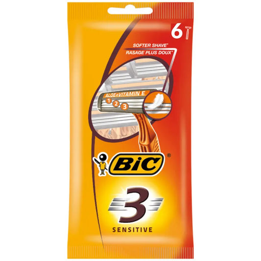 BIC 3 COMFORT LAMETTE 6 PZ - Profumeria Cera