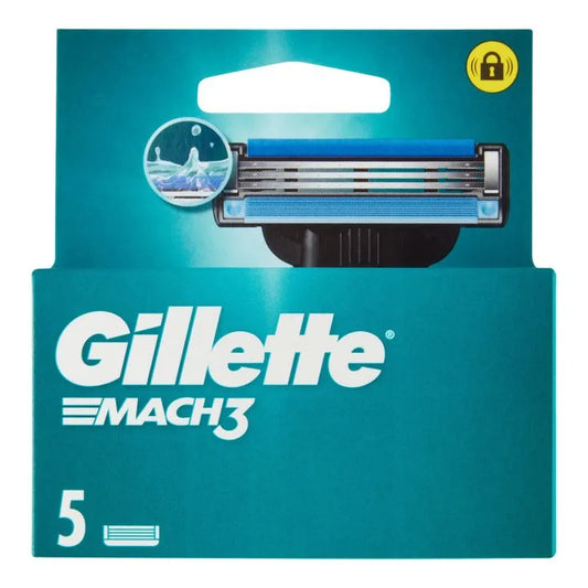 GILLETTE MACH3 RICARICHE 5 PZ