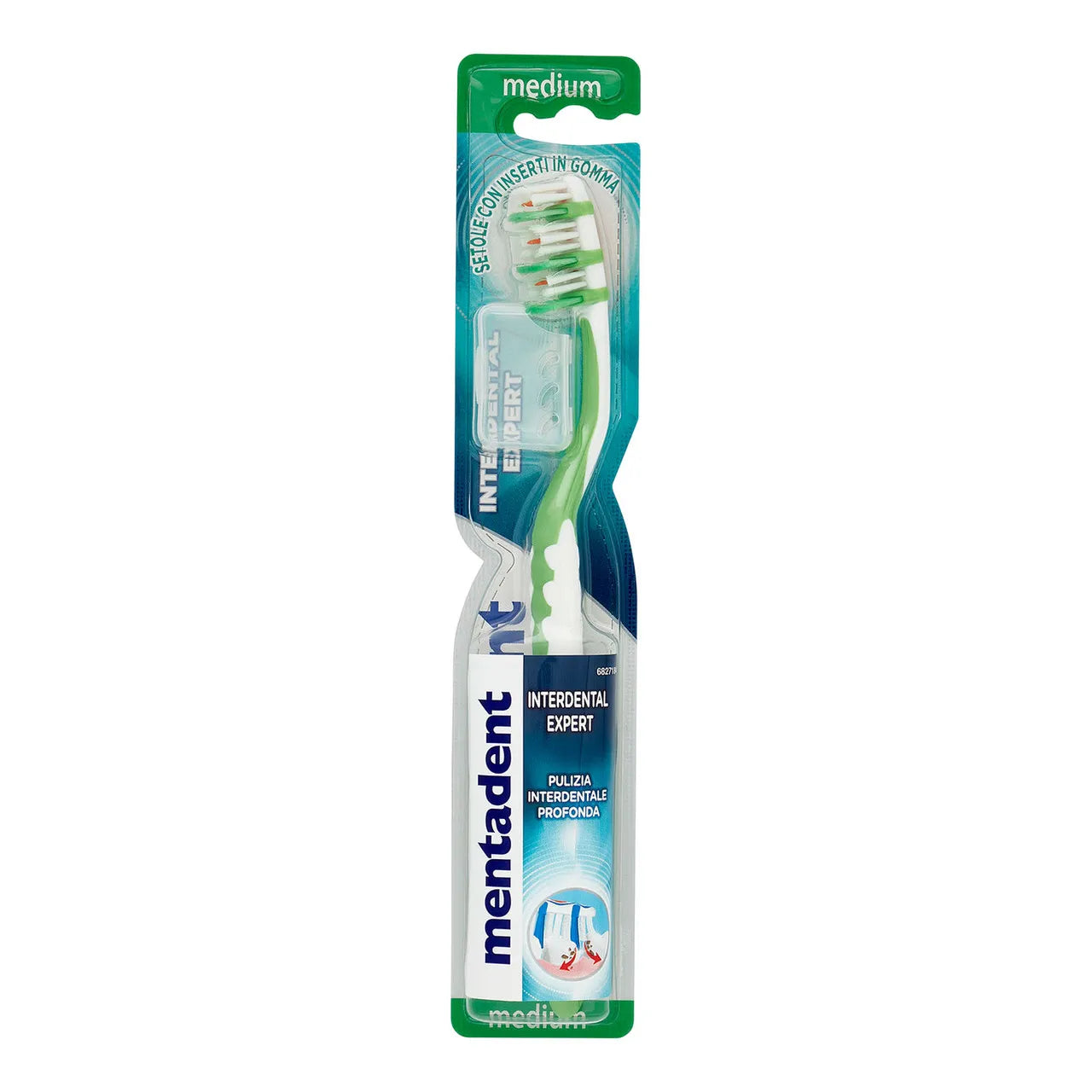 MENTADENT INTERDENTAL EXPERT SPAZZOLINO DENTI MEDIO- PROFUMERIA CERA