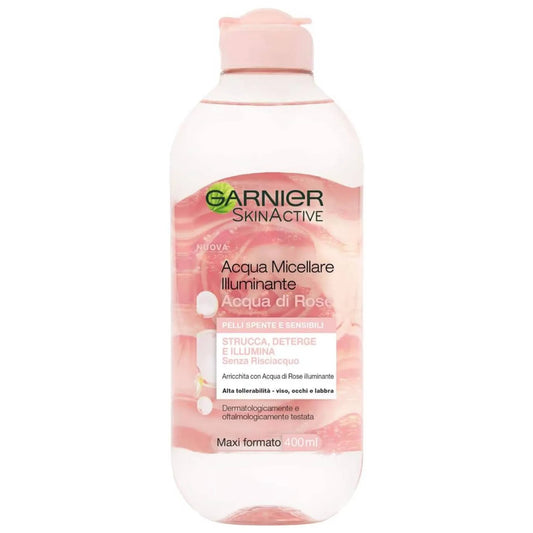 GARNIER ACQUA ALLE ROSE ACQUA MICELLARE 400 ML- PROFUMERIA CERA