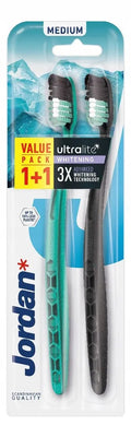 JORDAN ULTRA LITE COPPIA SPAZZOLINI DENTI MEDIO- PROFUMERIA CERA