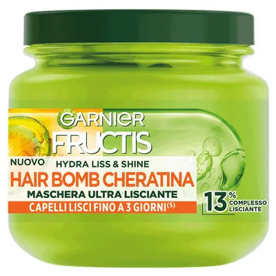 FRUCTIS HYDRA LISS & SHINE MASCHERA PER CAPELLI 320 ML- PROFUMERIA CERA