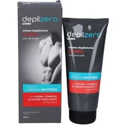 DEPILZERO UOMO CREMA DEPILATORIA CORPO 200 ML- PROFUMERIA CERA