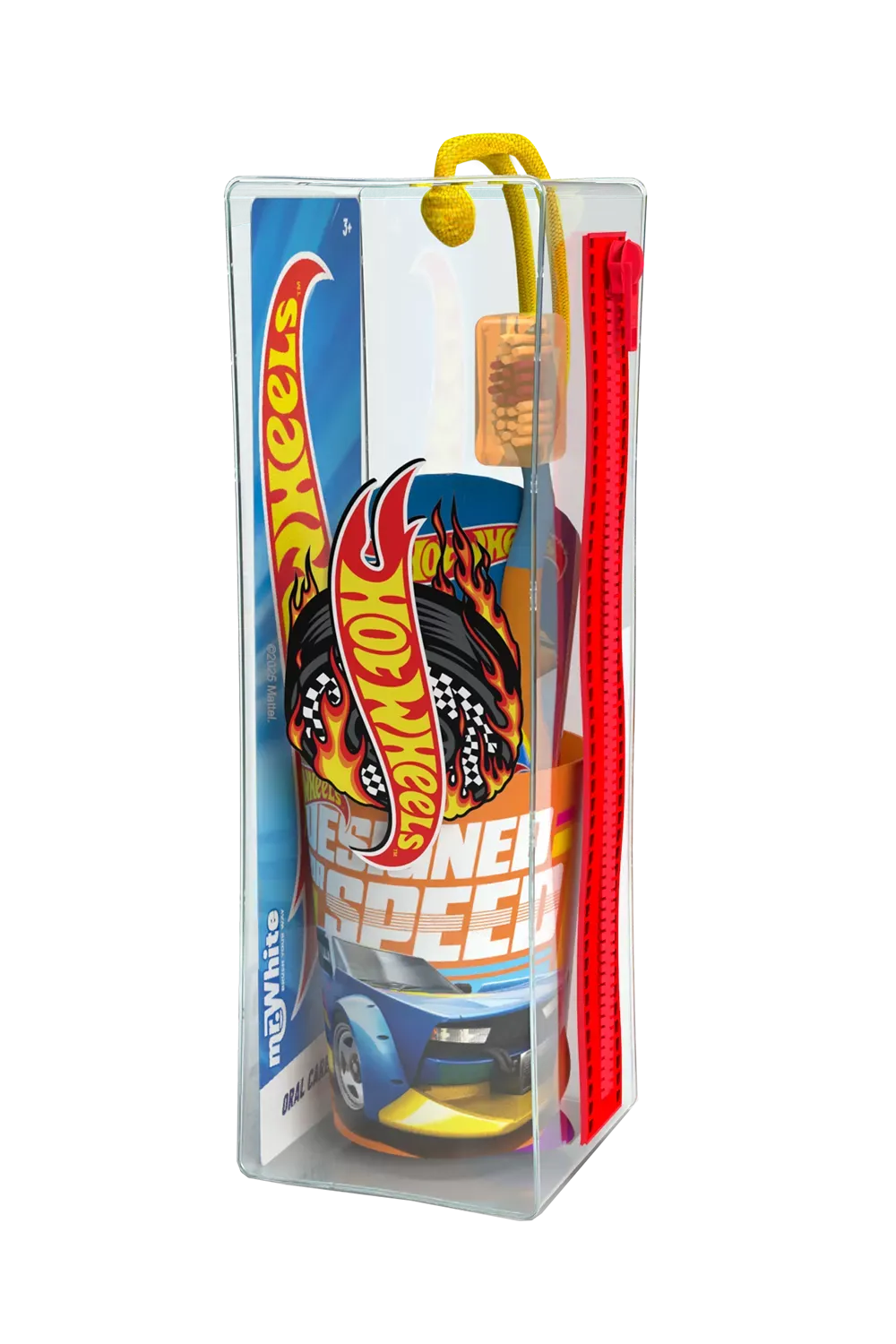 MR. WHITE HOT WHEELS POCHETTE KIT PULIZIA DENTI PER BAMBINI