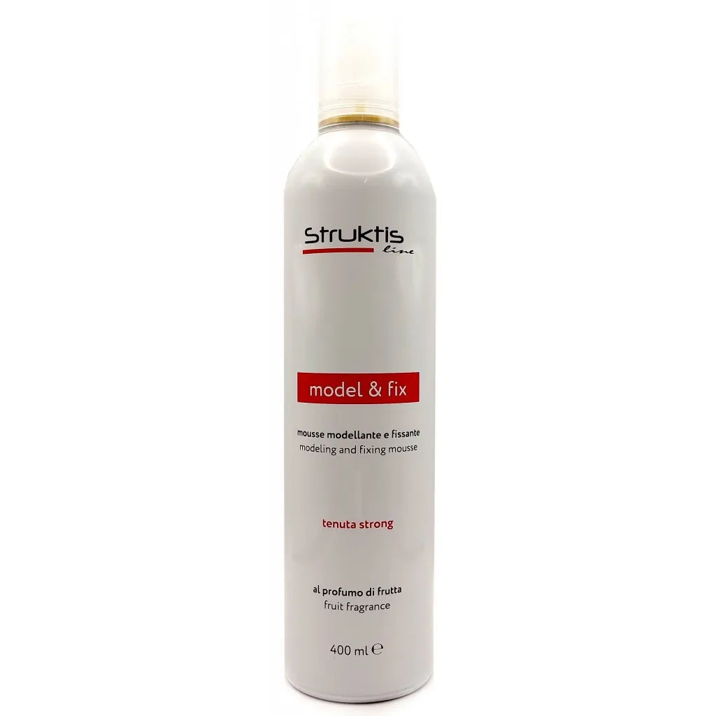 STRUCTIS MODEL & FIX SCHIUMA PER CAPELLI TENUTA STRONG 400 ML- PROFUMERIA CERA
