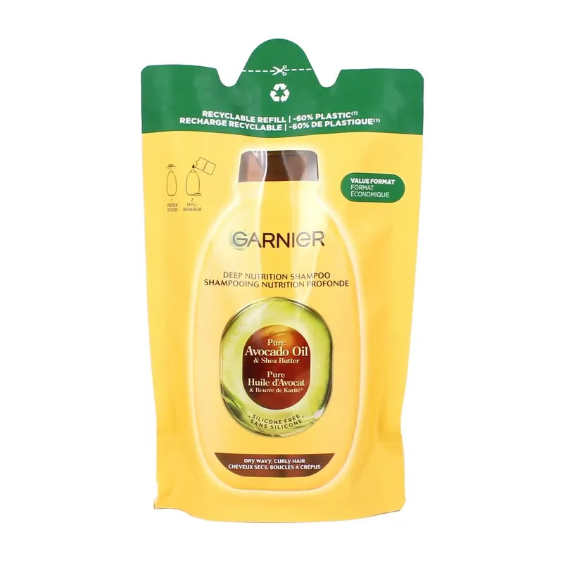 GARNIER ULTRA DOLCE OLIO DI AVOCADO SHAMPOO RICARICA 250 ML- PROFUMERIA CERA