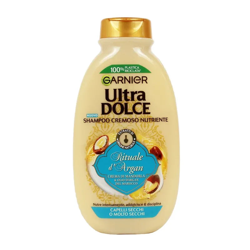 GARNIER ULTRA DOLCE RITUALE DI ARGAN SHAMPOO E BALSAMO 250 ML-PROFUMERIA CERA