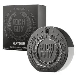 POLICE RICH GUY PLATINUM EDT UOMO- PROFUMERIA CERA