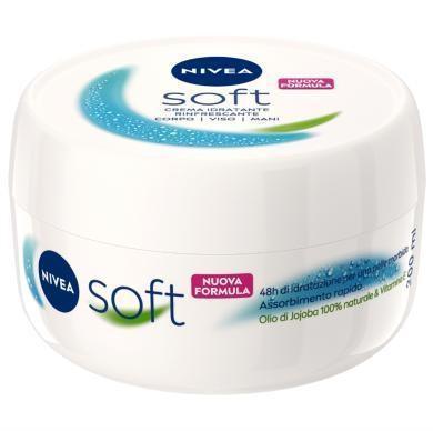 NIVEA SOFT CREMA IDRATANTE VASO 200 ML - Profumeria Cera